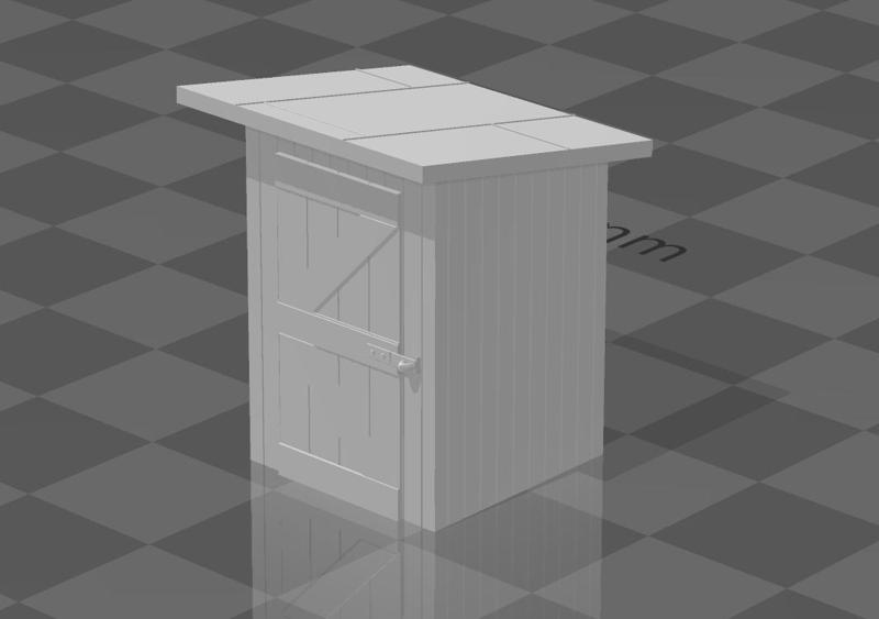 Small garden shed H0