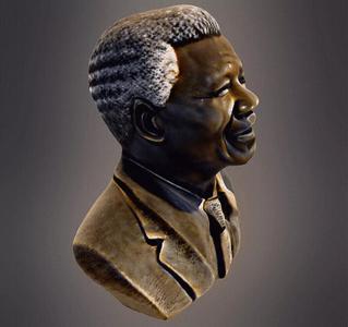 Nelson Mandela 3d Bust