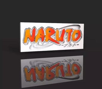 Naruto logo 3D
