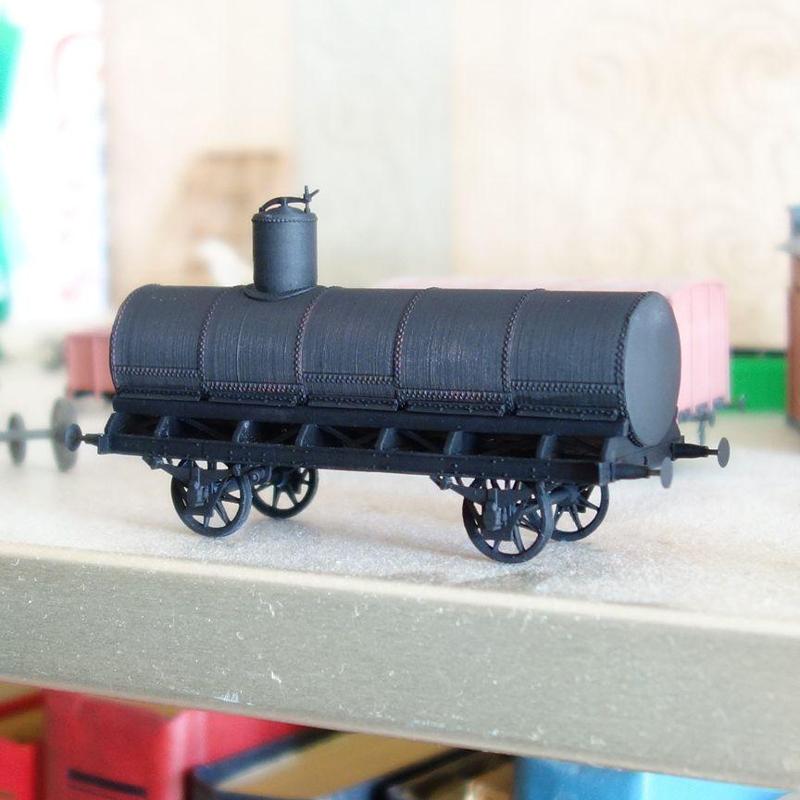 Russian "normalized" tank car 1:87 (H0)