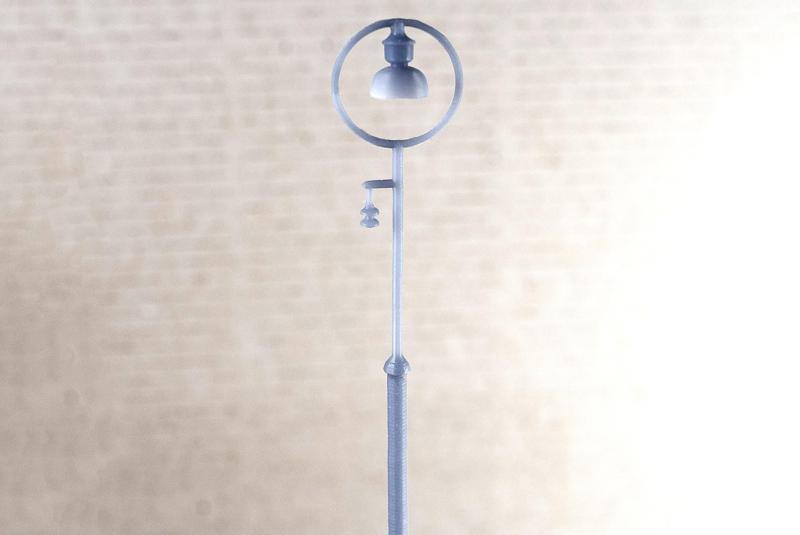 STATION MAST HANGING LIGHT "TYPE02" (H0 AND OTHER SCALES)