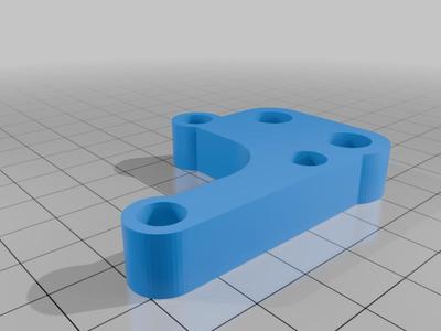 Lower mount for i3 motor bq prusa hepaestus