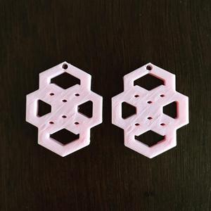 Polygon Hole Earrings