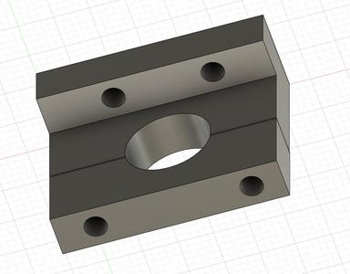 Ender 3 adapter for E3D V6