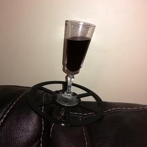 Wine glass base extender