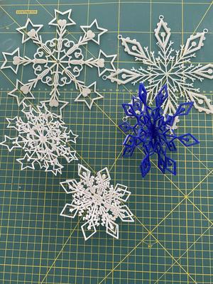 Fiocchi di neve 3D