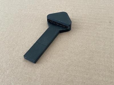 Command Strip Whiteboard Mount for thin whiteboard