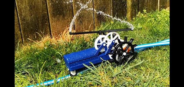 Self Driving Tractor Sprinkler