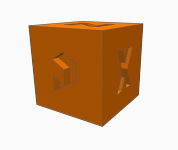 Calibration Cube - Printables Logo