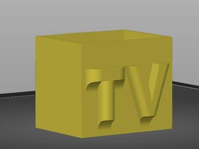 Magic remote holder wall mountable, for lg tv
