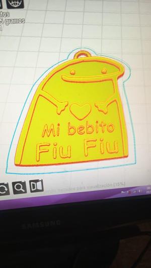 Bebito fiufiu - LLavero Flork