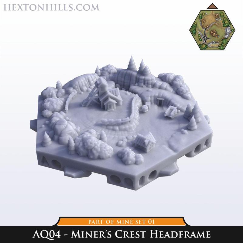 Miner's Crest Headframe - AQ04