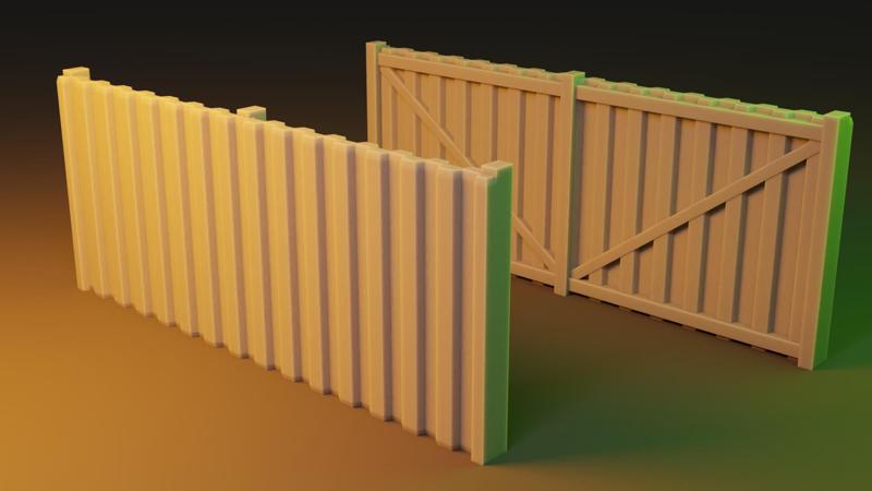 Metal Sheet fence