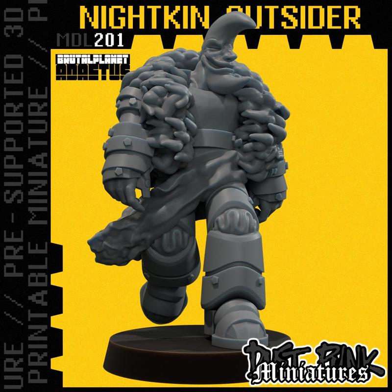 MDL201 NIGHTKIN OUTSIDER [PRE-SUPPORTED]