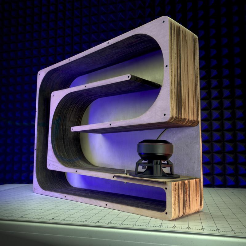 HexiBox Series: Tang Band W4-1720 Tapped Horn