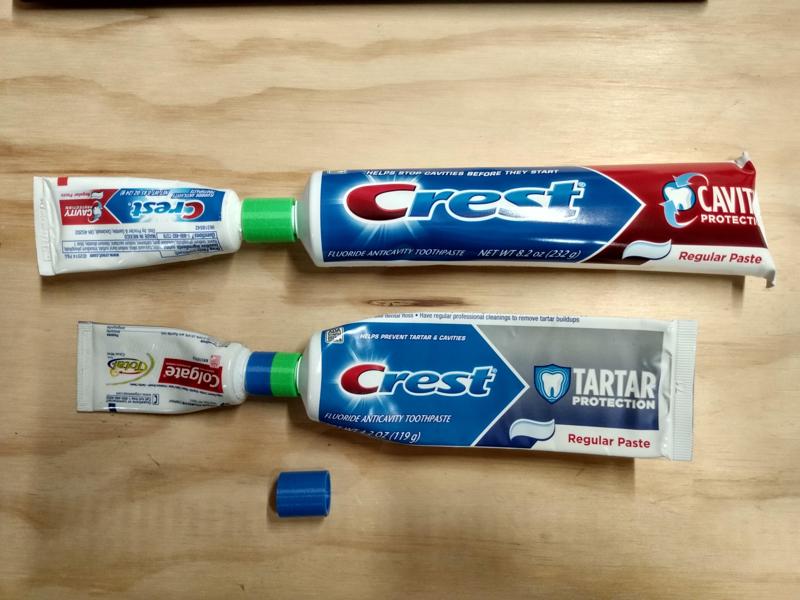 The Original Toothpaste Transfer Tubes