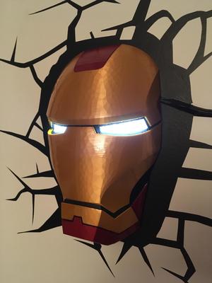 Iron Man Mask with Led Light