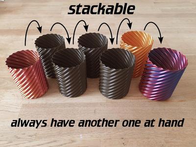 A vase in a vase in a vase in a ... (customizable)