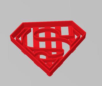 Cookie Cutter Superman 5cm Superheroes Heroes Cookie Cutter