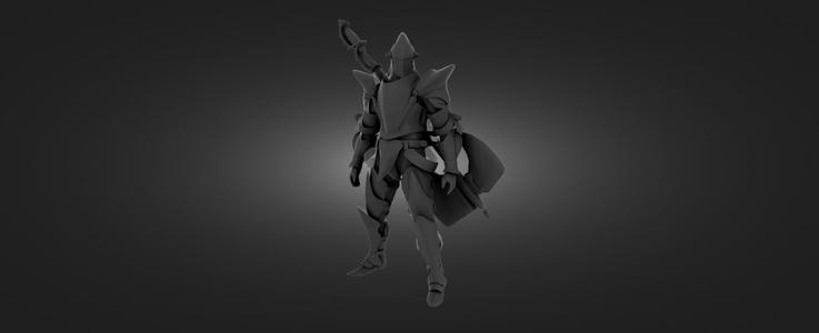 Ninja with big ax