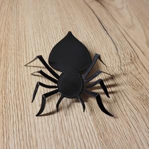 Decoration spider for Halloween (foldable) ~ Araignée de décoration pour Halloween (pliable)