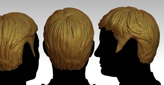 3D HAIR STYLE FOR MAN