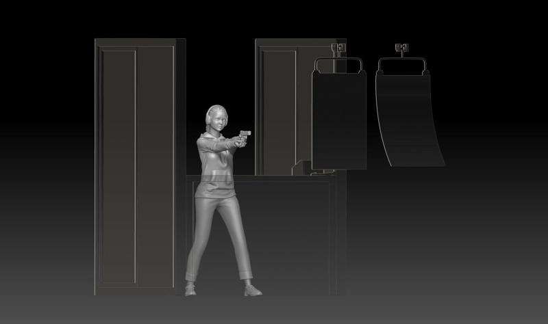 Shooting Range girl 1