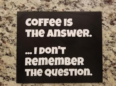 Coffee sign #4