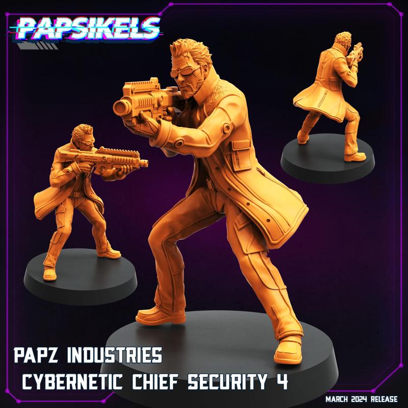 PAPZ INDUSTRIES CYBERNETIC CHIEF SECURITY