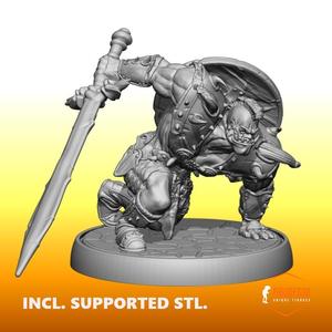 bad ass orc warrior