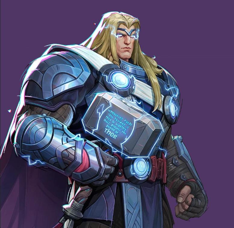 Thor, Herald Of Thunder, Marvel Rivals Cosplay Kit for 3d printing, ARmor, kitbash