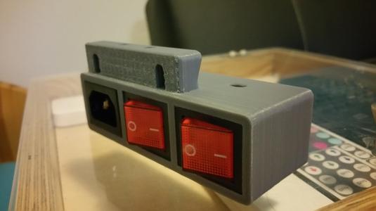 Vertex K8400 Light, Spool Holder, Power Switch