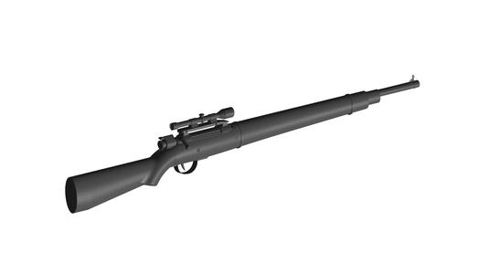 M1903 Springfield sniper rifle
