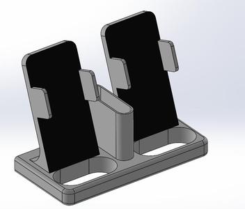 Weightless universal inclined holder