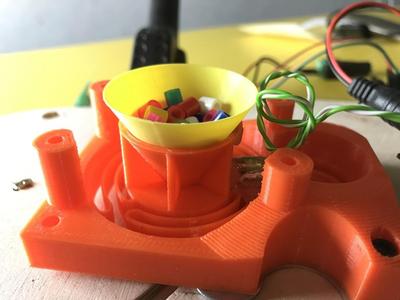 Bead-funnel