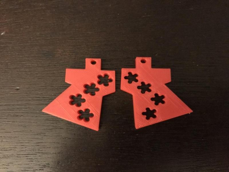 Solderless Crux Earrings