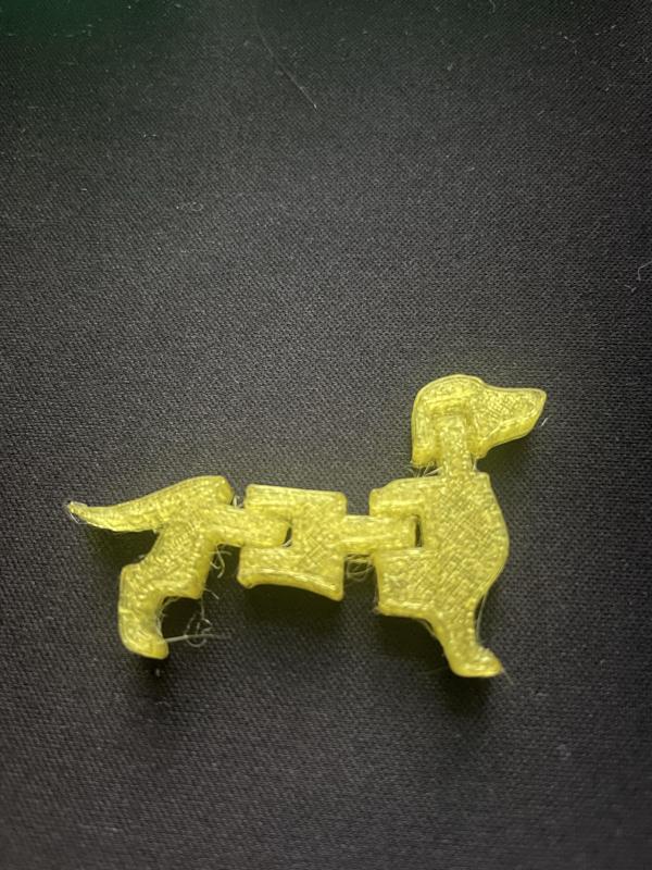 articulated dog