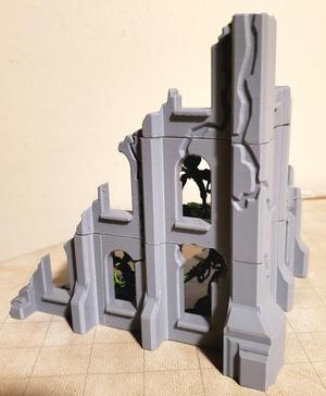 3 Story Building Corner Terrain