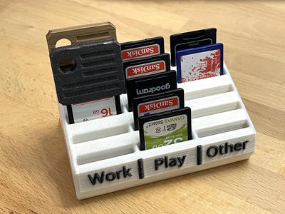 SD Card stand/holder