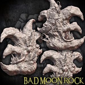 GOBLIN DOUBLE CROOKED MOON ROCK DETAILED 2