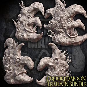 Goblin crooked moon terrain bundle