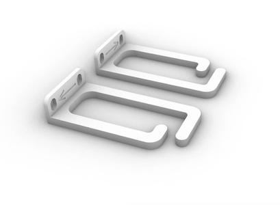 1U Rack Mount Universal Side Wire Management