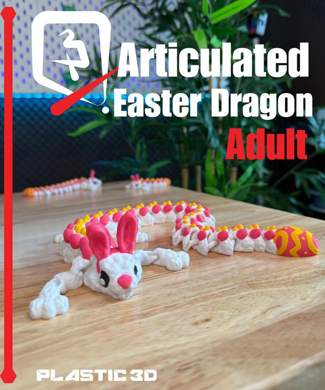 Articulated Easter Dragon- Adult