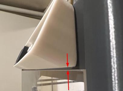 Bambu Lab P1P Mods - The Bu Faceplate ARC compatible