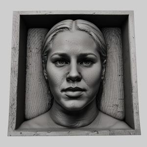 Amy Schumer head relief actress
