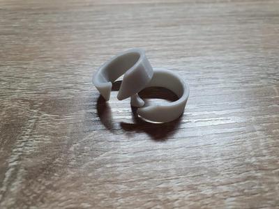 Spiral cut ring