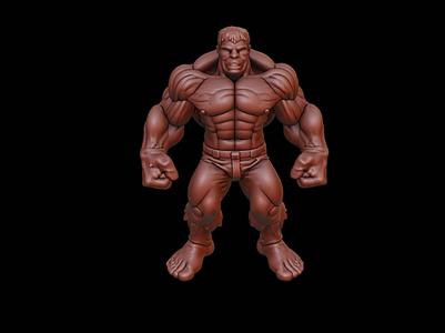 Hulk figure Bust