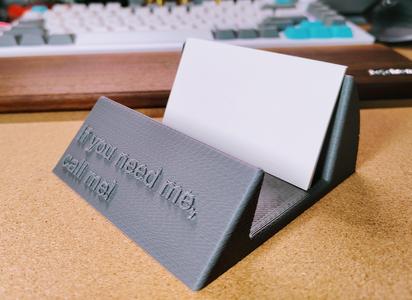 Simple Business Card holder