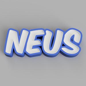 NAMELED NEUS - LED LAMP WITH NAME