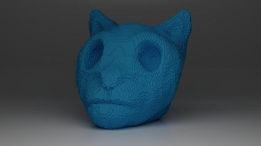 Cat of blocks